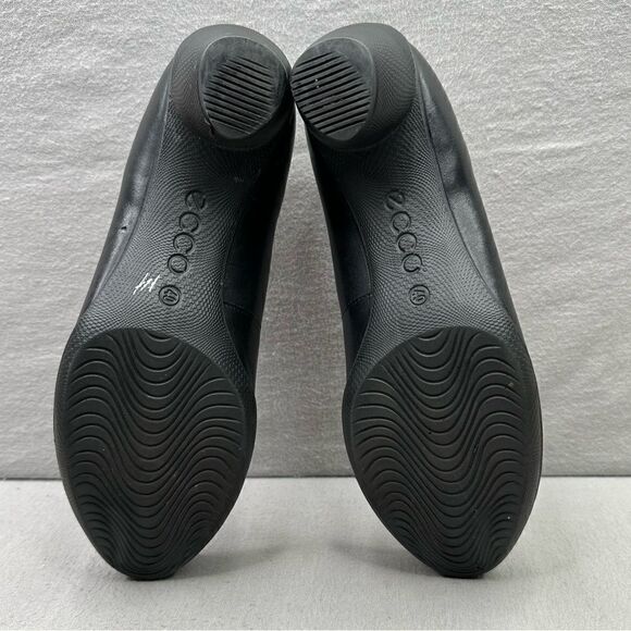 ECCO Sculptured 45 Womens Size 40 (US 9) Pump Plain Leather Comfort - Picture 7 of 8